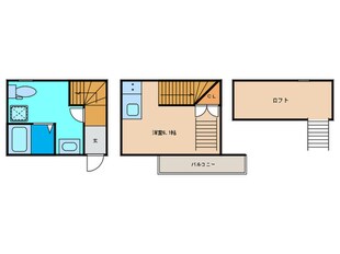 アースクエイク豊Ⅱの物件間取画像